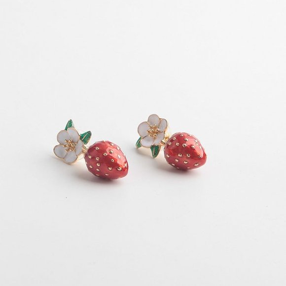 Kate Spade Picnic Perfect Strawberry Drop Earrings - Picture 8 of 10
